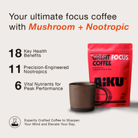+30 Servings of Great Focus Coffee
